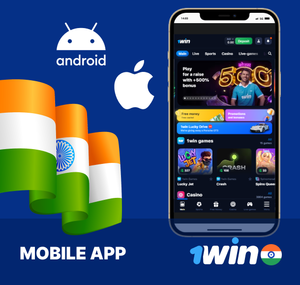 1win Mobile Application in India
